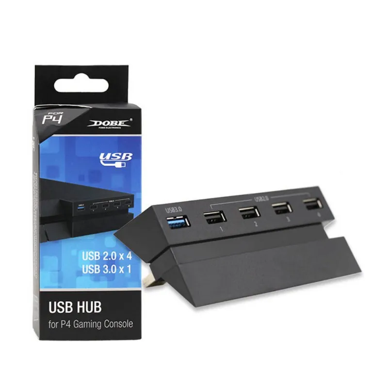 5 Порты и разъёмы концентратор для PS4 USB 3 0 высокое Скорость Зарядное устройство