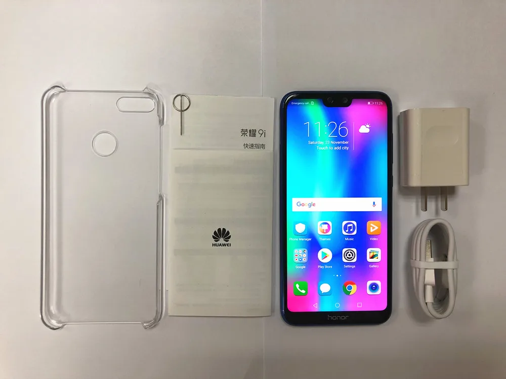 Мобильный телефон Honor 9i с глобальной прошивкой, OTA, 4 Гб ОЗУ, 64 Гб ПЗУ, 5,84 дюймов, FHD Kirin 659, Android 8,0, двойная камера, 3000 мАч, мобильные телефоны