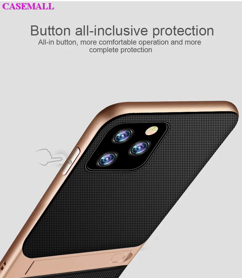 Для iPhone 11 Pro Max чехол s противоударный Прочный Гибридный чехол-подставка для Apple iPhone XR X Xs 6 6s s 7 8+ Plus Полный чехол для телефона