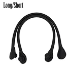 Новинка, 1 пара, Длинные Короткие ручки из искусственной кожи для Obag, Классическая шикарная городская мини-сумка, женские сумки, Классические Мини-аксессуары из ЭВА