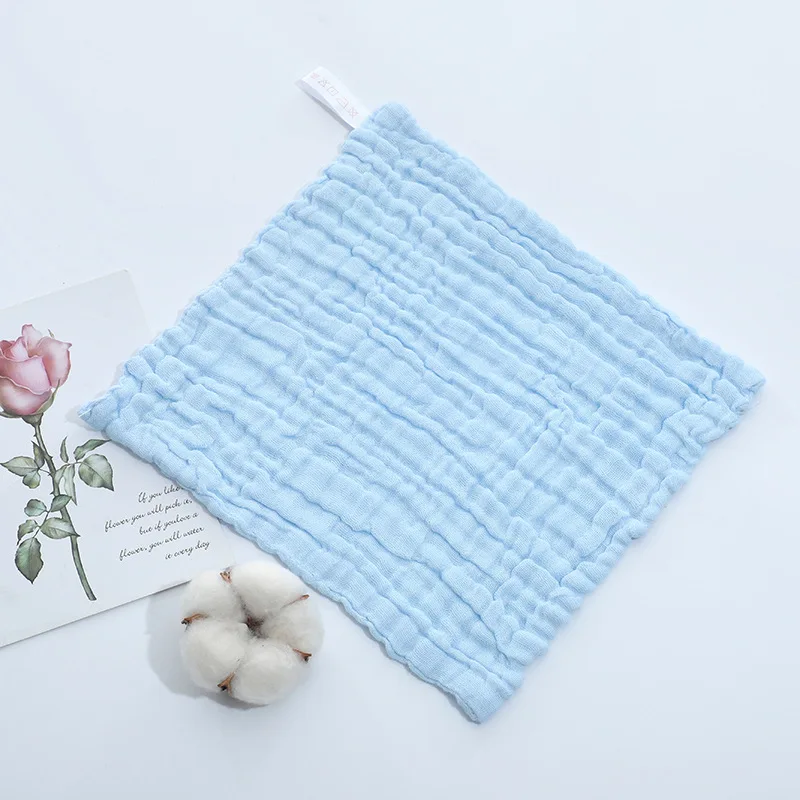 July baby 30*30 см чистый хлопок шестислойное газовое впитывающее полотенце носовой