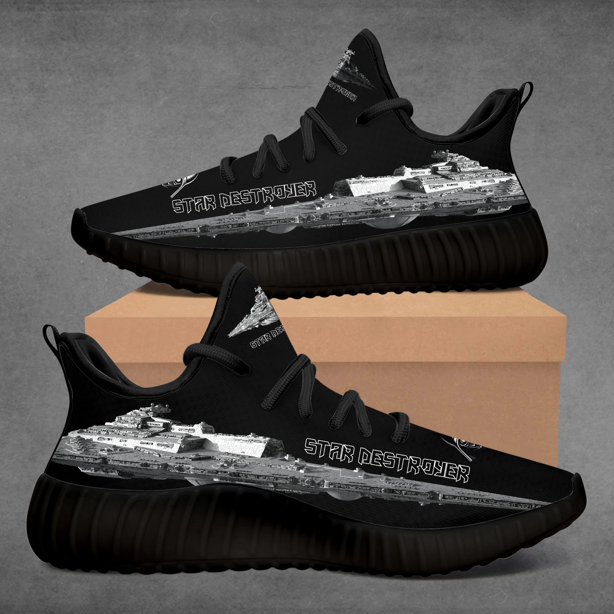 

Custom Sneaker Star-Destroyer Running Ocean Theme Shoes