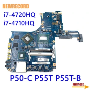 newrecord h000075410 h000071910 vg20sqg 20cqg mb for toshiba satellite p50 c p55t p55t b laptop motherboard i7 4720hq i7 4710hq free global shipping