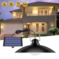 solar light bulb 15w 20w 25w 30w outdoor solar led garden light sensor led street lamp waterproof pendant lamp for courtyard 5v