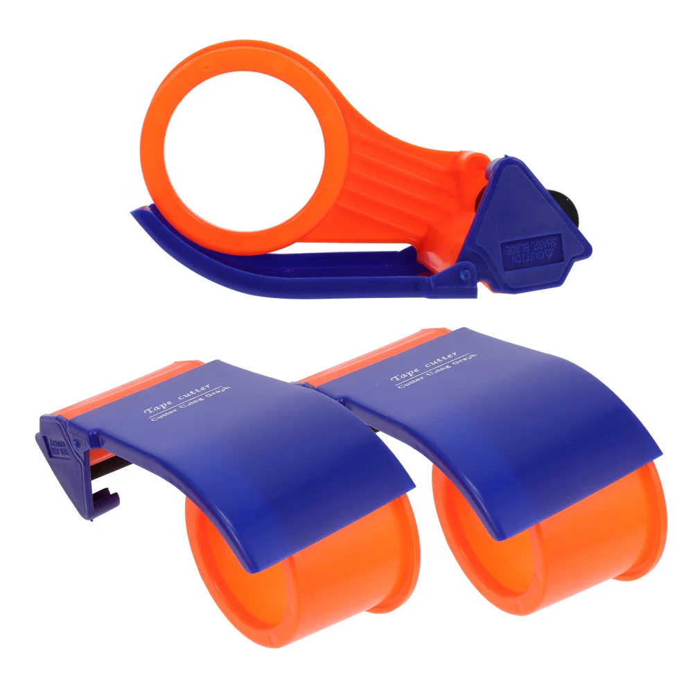 

3 Pcs 6CM Tape Cutters Dispensers Supermarket Bag Sealing Machines )