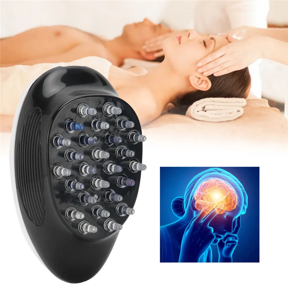 

Electric Scalp Massager Portable Head Kneading Relaxation Massage Machine Device