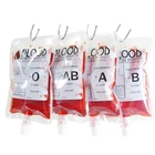 Контейнер для напитков для косплея на Хэллоуин, Сумка с кровью вампира, реквизит, пакеты для напитков зомби, класс пищи, ПВХ бутылка для воды 150 мл