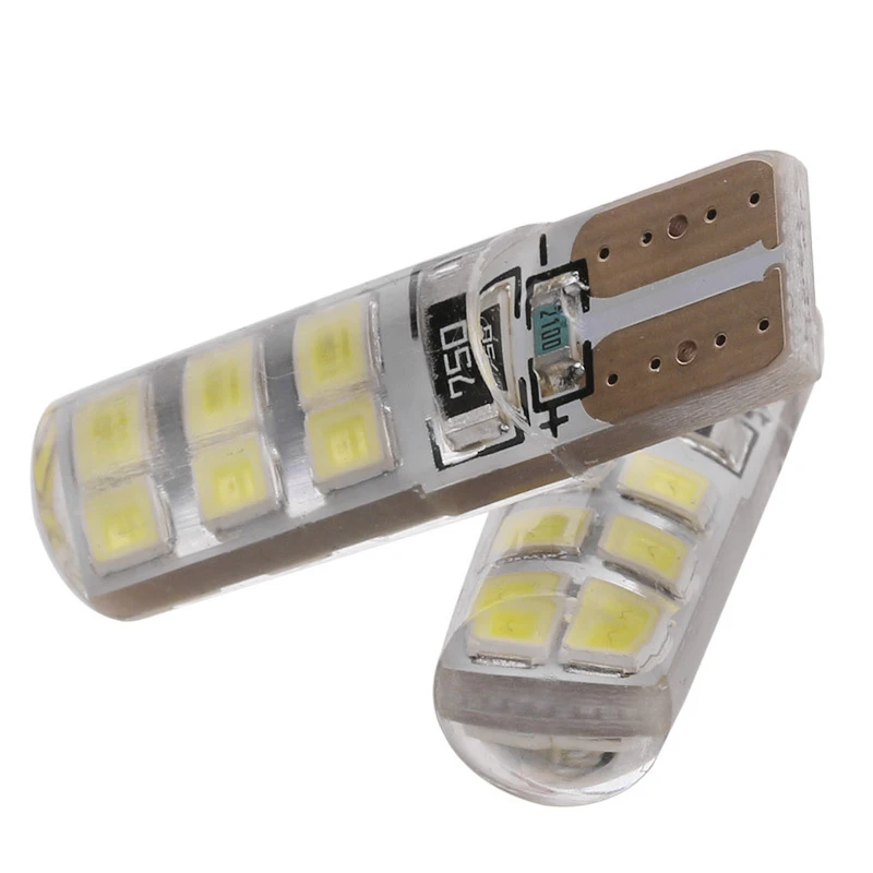 1 шт. светодиодсветильник лампа T10 194 W5W 2835 12SMD|Сигнальная лампа| |