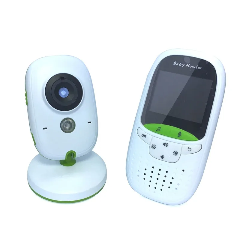 2.0-Inch Digital Wireless Baby Monitor Supports Intercom Room Temperature Monitoring and Playing Music Vb602