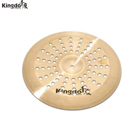kingdo cheap handmade prpfessional b20 kec series 16 effect china cymbal for drum set