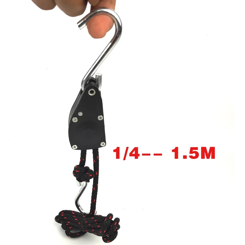 1/4 дюйма веревка трещотка S для крюка безболезненный вмятин ремонт аксессуары