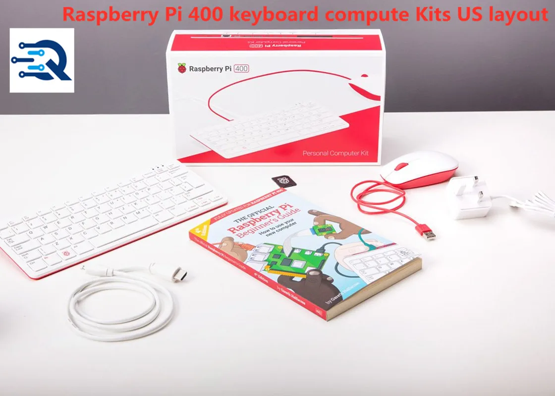 Raspberry Pi 400 комплект BCM2711 четырехъядерный процессор 64bit муфта для рук Cortex A72 4 Гб LPDDR4