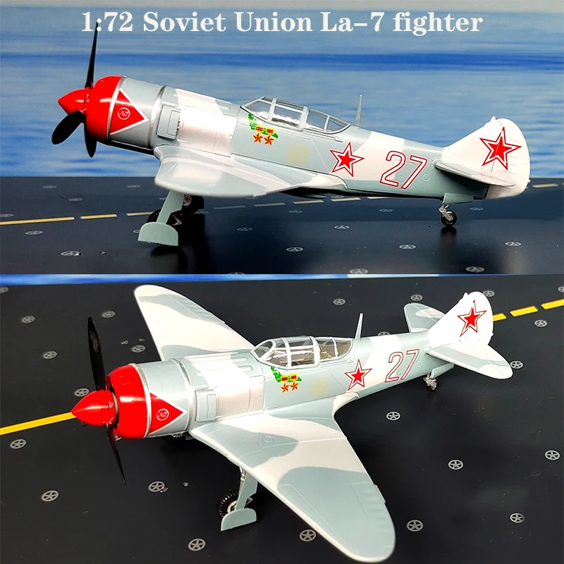 

1:72 Soviet Union La-7 fighter Kudzu bus World War II aircraft model Finished product 36331