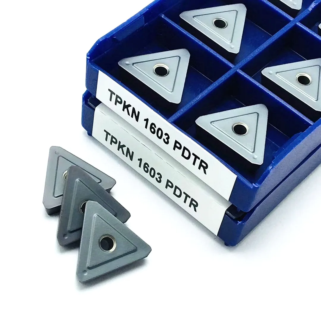 10PCS TPKR1603 TPKN1603 PDTR LT30 High quality carbide PVD coated CNC turning tool TPKR 1603 stainless steel processing TPKN 160 |