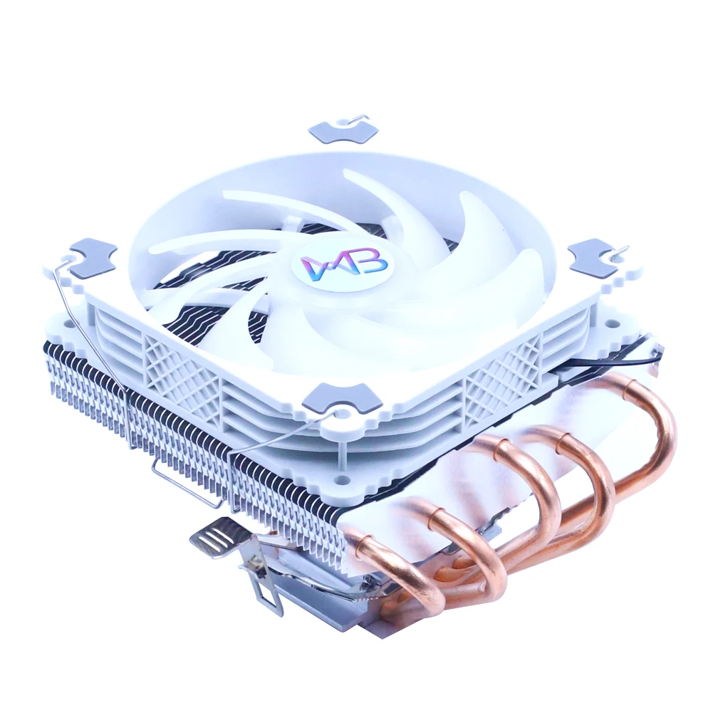 ARGB вентилятор радиатора CPU низкопрофильный кулер Pwm 4pin 130 Вт LGA 1150 1151 1155 1156 1200 1366 2011