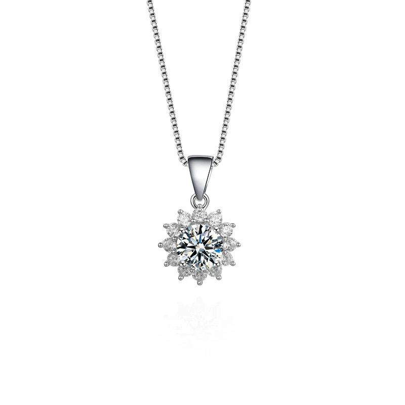 Hot Selling On Ins Sparkle Silver Jewelry Set Factory Wholesale Price Moissanite Diamond Ring Earrings Necklace Bracelet | Украшения и