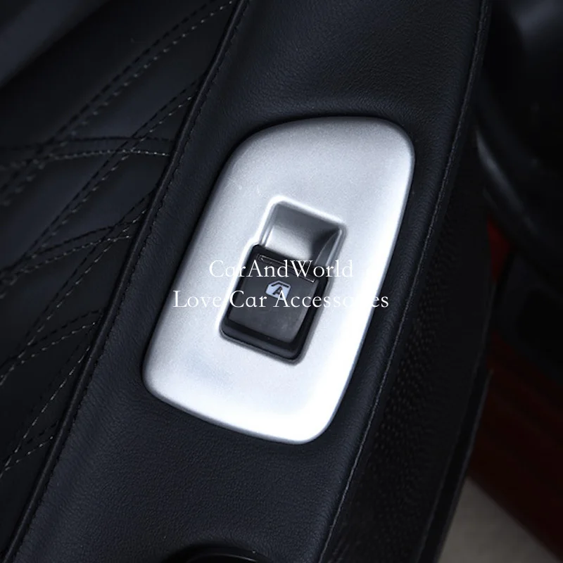 For Toyota Avalon XX50 2019-2021 Interior Door Window Armrest Cover Glass Switch Frame Trims ABS Chrome Car Styling Accessories |