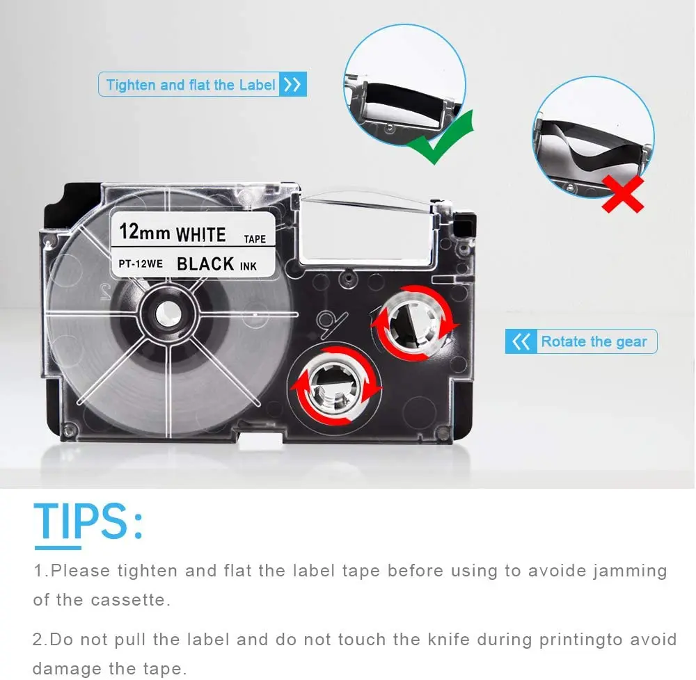 XR-18ABU белого цвета на синем запечатанных лент для замены объектива с оптическими