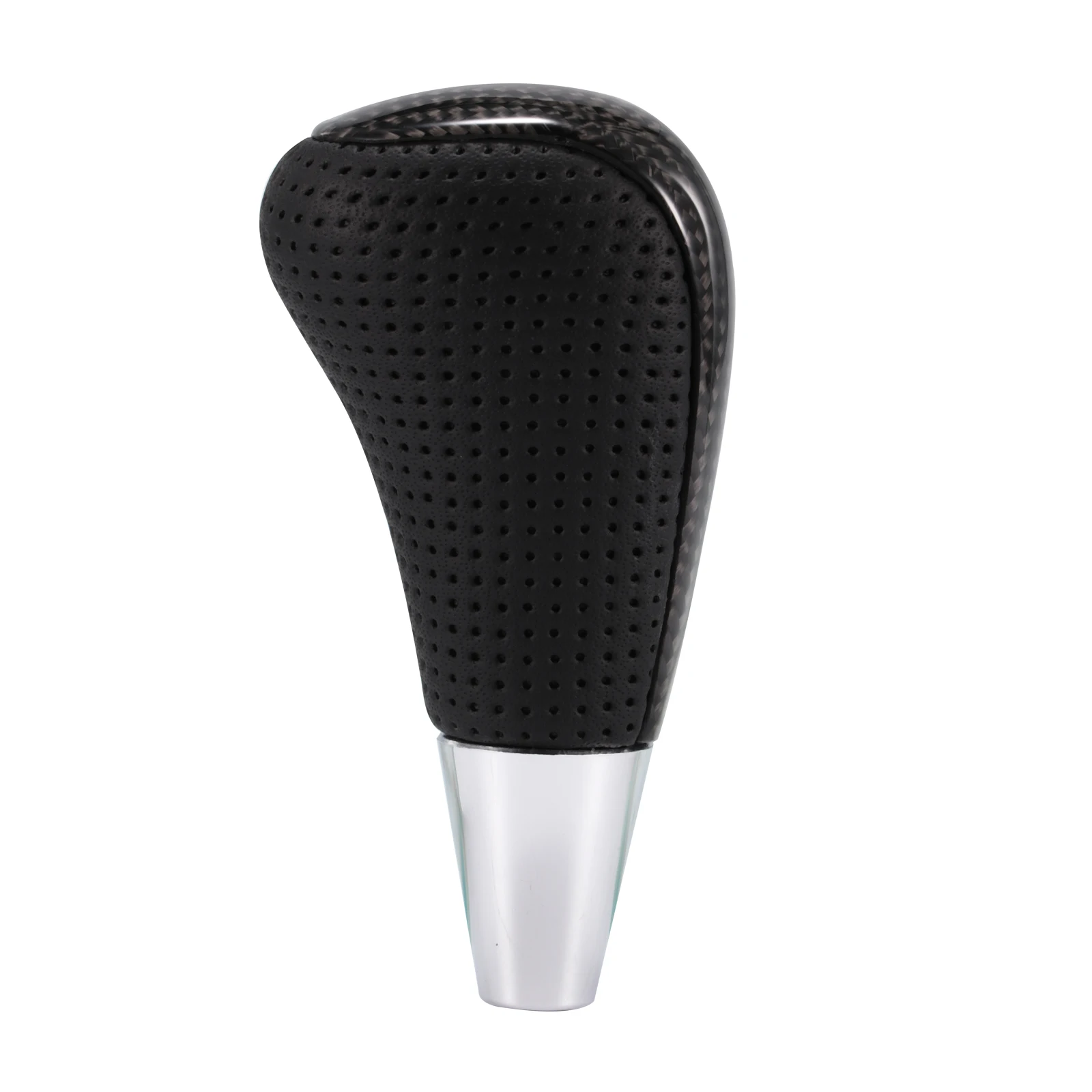 

Carbon Fiber Shift Knob Automatic Gear Shift Head Handle Replacement for Toyota Hilux 2011 Toy OTA Camry Crown RAV4 Harrier