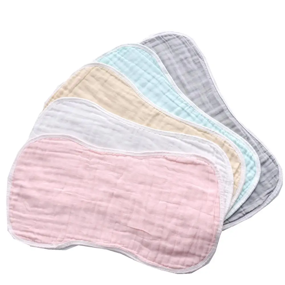 

100% muslin cotton diaper nursing pregnant holding baby to prevent vomiting milk newborn cotton gauze patting burp wet wipe bib