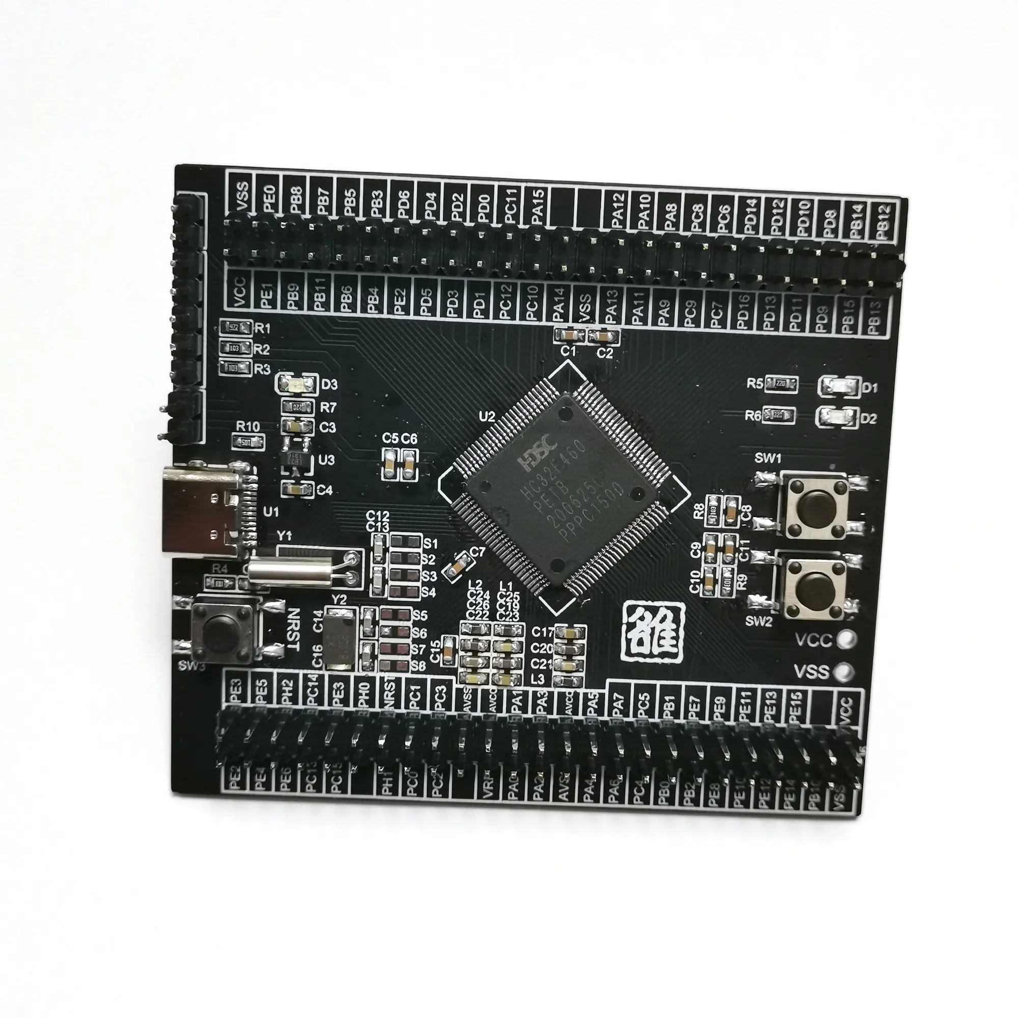 HC32F460 макетная плата минимальная системная M4 внутреннее ядро 512k флэш USB CAN |