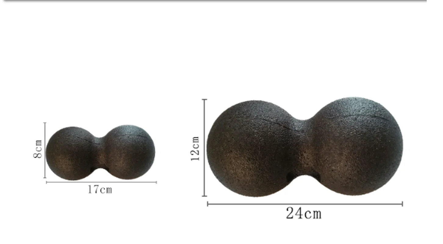 Myofascial релиз мяч для массажа арахиса массажер ролик пилатеса йоги тренажеры