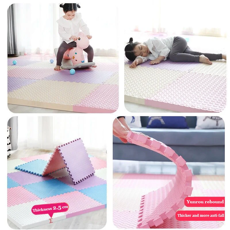 30x2 5 см Коврик-пазл игровой коврик для детей взаимосвязанных тренировки Плитки