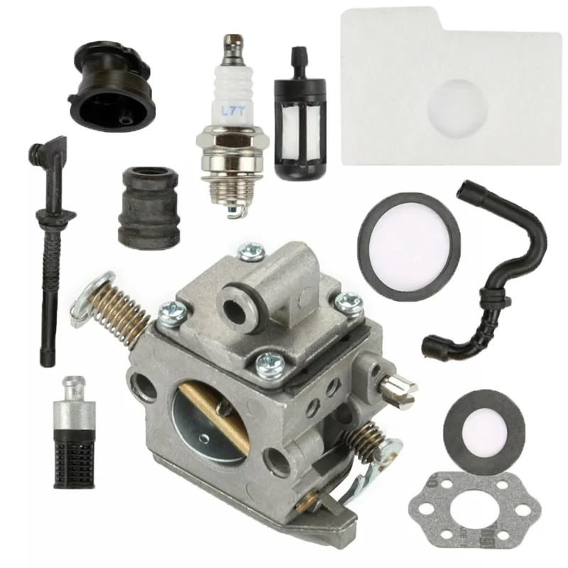 Высоко Качественный карбюратор настроить комплект подходит для Stihl 017 018 MS180 MS180C и