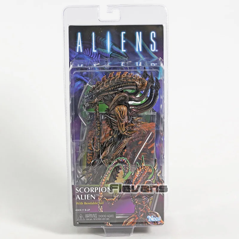 Инопланетянин NECA пространства под змеиную кожу чужой Скорпион Alien морской Apone 7
