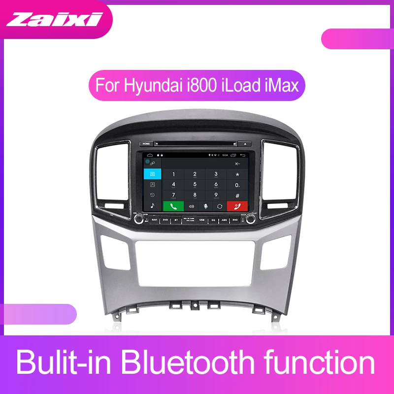 ZaiXi Android автомобильный мультимедийный плеер для Hyundai i800 iLoad iMax 2016 ~ 2019 GPS 2 Din WIFI