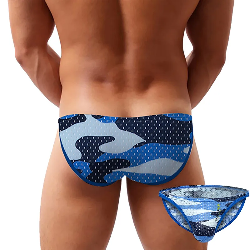 Бренд Для мужчин нижнее бельё для девочек сетка быстрый сухой сексуальные