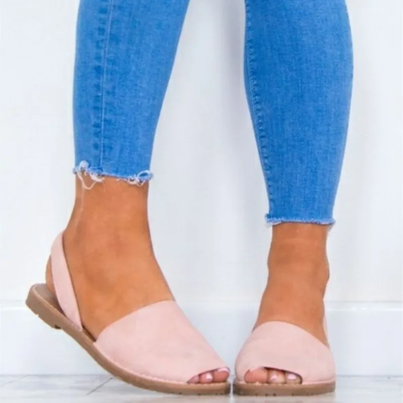 Женские сандалии Новинка лета 2020 плоские повседневные гладиаторские римские