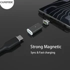 Магнитный адаптер CANDYEIC Micro USB C для Samsung Huawei, USB-кабель, магнитное зарядное устройство для iPhone Redmi LG Moto Xiaomi, зарядка