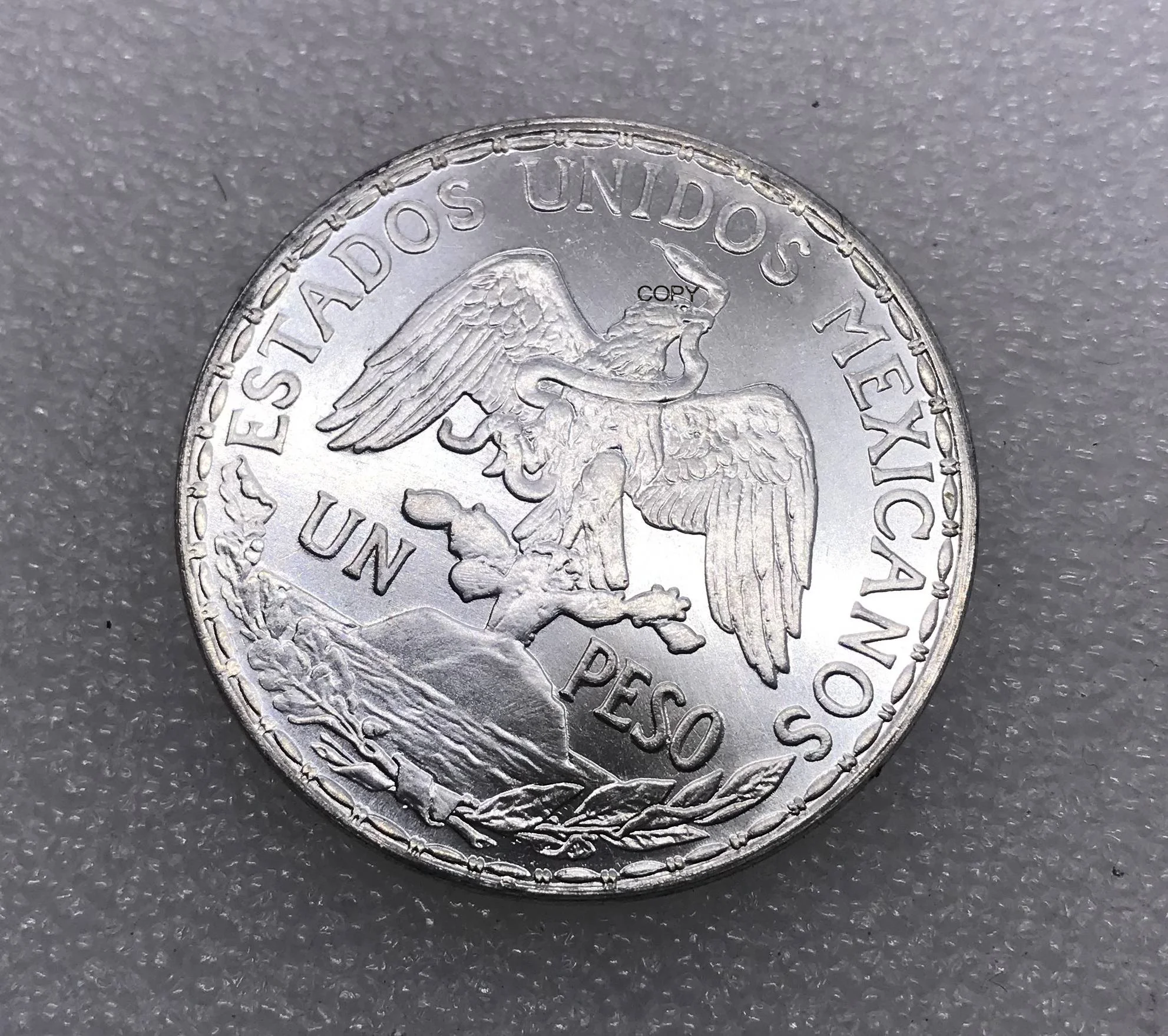 Мексиканский медь с серебряным покрытием 1 песо 1913 сувенир старый подарок