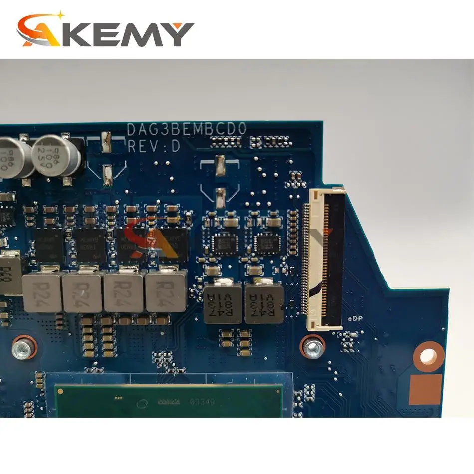 Материнская плата для ноутбука HP OMEN 17-AN 17T-AN DAG3BEMBCD0 L11137-601 GTX1060 6GB DDR4 работает хорошо