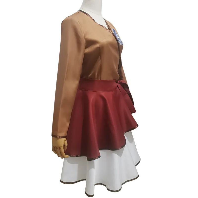 

Attack on Titan Shingeki no Kyojin Scouting Legion Cosplay Costumes Jacket Skirts Anime Clothes