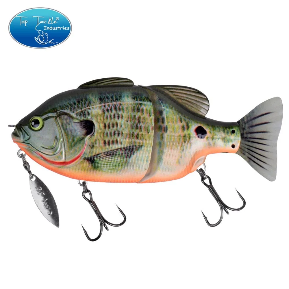 CF приманка 120 мм 50 г 140 мм 70 г Topwater Tilapia плавающая шарнирная приманка с спиннером Swimbaits приманка для ловли окуня - Цвет: COLOR 19 04