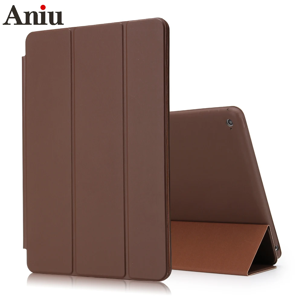 

Case for iPad 2018 2017 9.7 6th 5th Generation Case Slim Magnetic Flip Stand PU Leather Smart Cover for iPad Air 1 2 Funda Coque