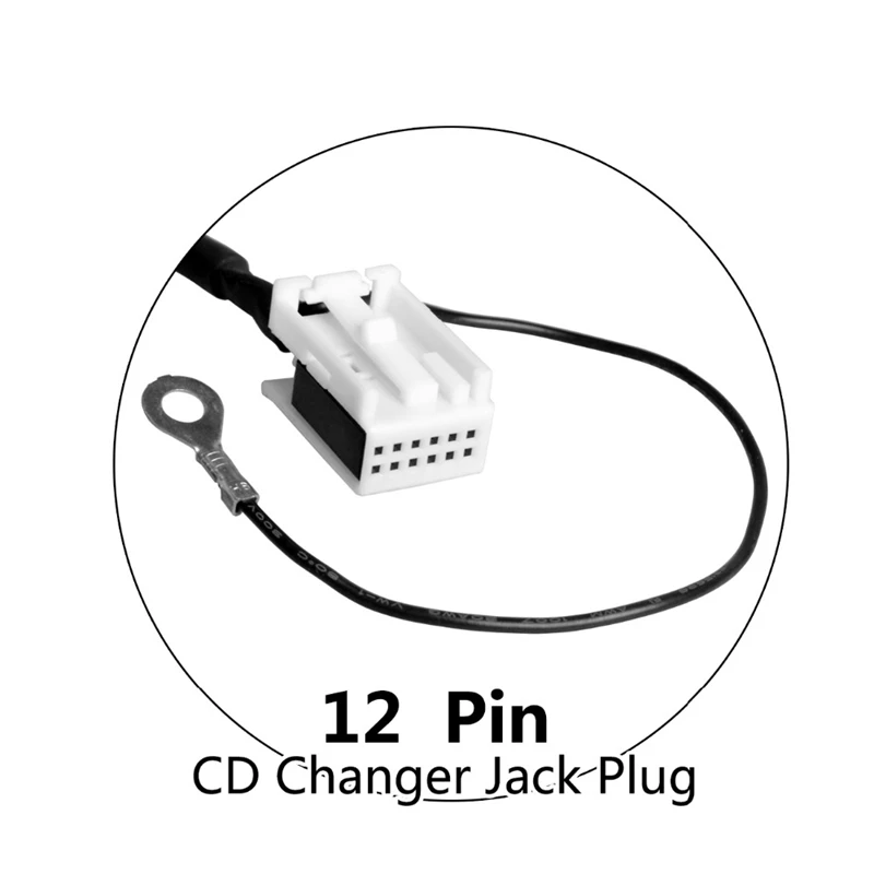 12 Pin разъем автомобильный Радио USB AUX аудио Mp3 музыкальный адаптер CD Changer интерфейс