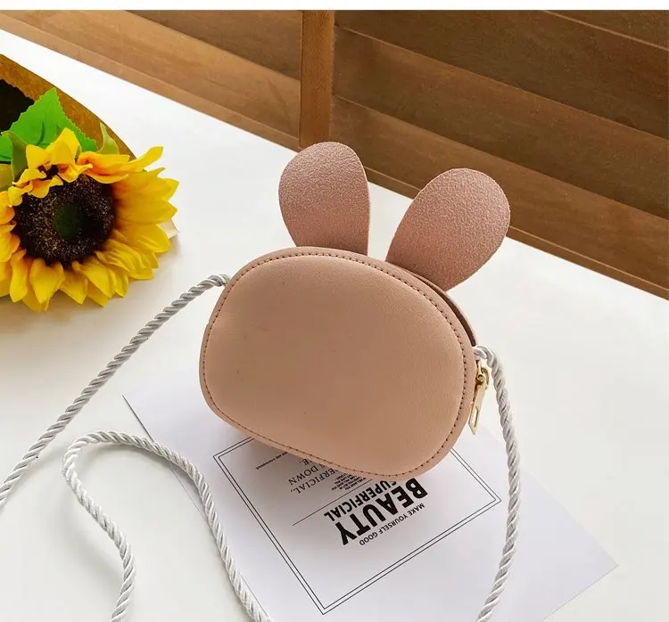 

Children Cartoon Animal Shoulder Bag Plush Purse Messengers Bags Handbag Round Zipper Crossbody Bags Shoulder Bag cute shape