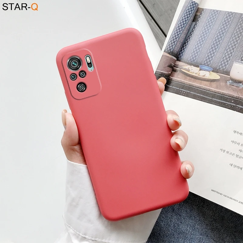 Защитный силиконовый чехол для камеры Xiaomi Redmi Note 10 / Note10 Pro 10S матовый мягкий из ТПУ