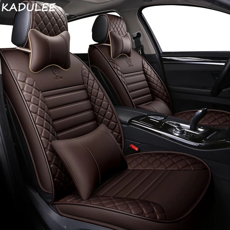 Чехол для автомобильного сиденья из искусственной кожи KADULEE SsangYong Korando Actyon Rexton