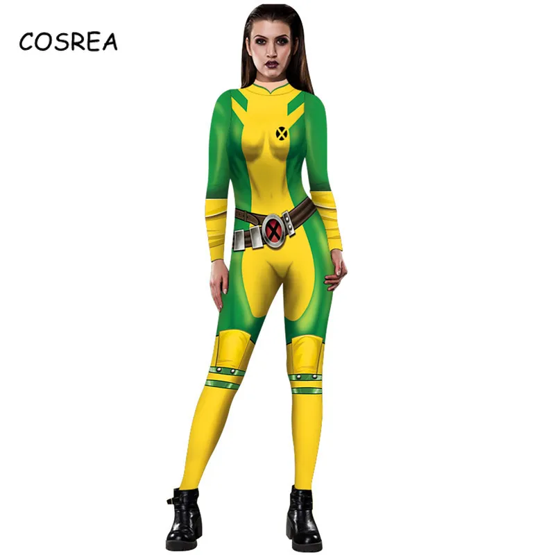 Чудо-Женщина Onesie Для женщин завершающей Железный человек женские боди Venom Косплэй костюмы на Хэллоуин для Для женщин комбинезоны