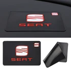 1 шт. автомобильный нескользящий коврик для салона приборной панели телефона ПВХ Противоскользящий липкий гелевый коврик для Seat Leon Ibiza Arona Altea Ateca Toledo Exeo