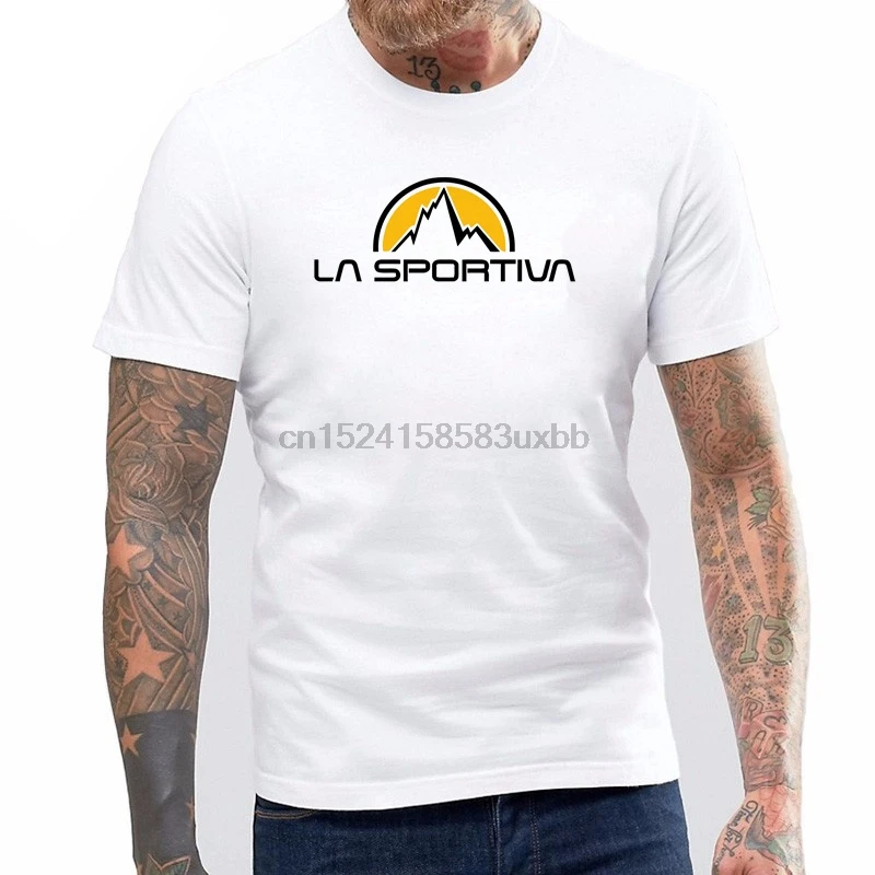 La Sportiva Футболка Топ Чистый хлопок мужская футболка Повседневная короткая
