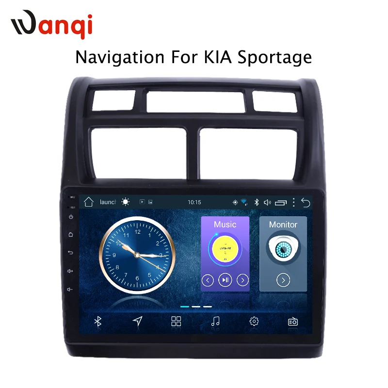 9 дюймовый Android 1 автомобильный DVD GPS мультимедийный радиоплеер система для KIA Sportage