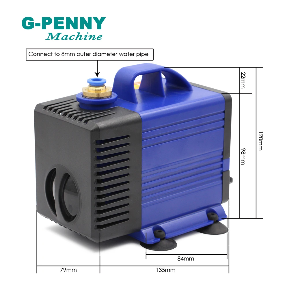 Водяной насос 75 Вт 220 В с бесщеточным двигателем максимальной головкой 3 2 м