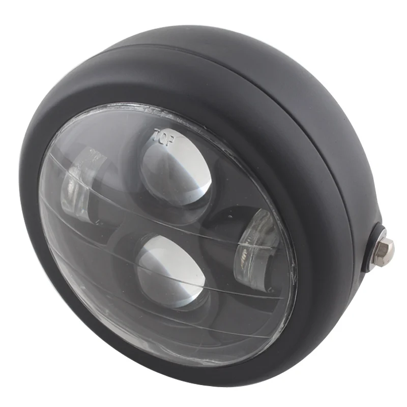 

7 "мотоциклетная Передняя Hed светильник светодиодный светильник, пригодный для Harley Спортстер Cafe Racer Подставка-поплавок для Go