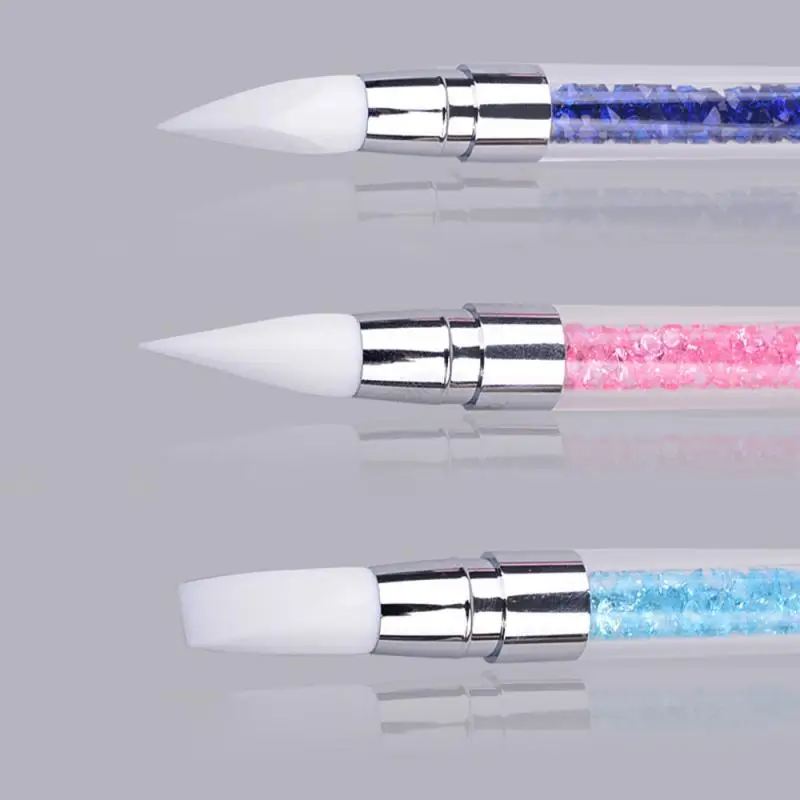 1 шт. кисть для дизайна ногтей точечные инструменты 2-сторонняя скульптурная