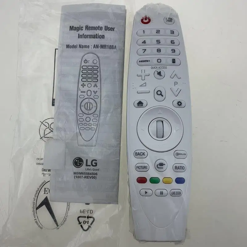 LG lcd tv пульт дистанционного управления AKB75695301 AN-MR18BA MBM65584506